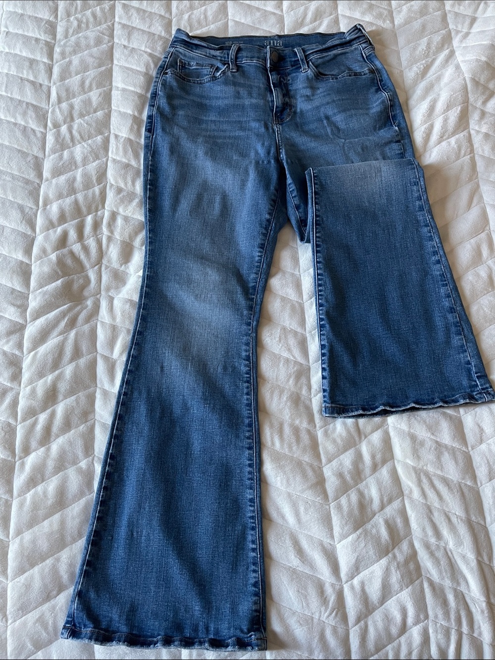 a.n.a Dark Blue Flare Jeans